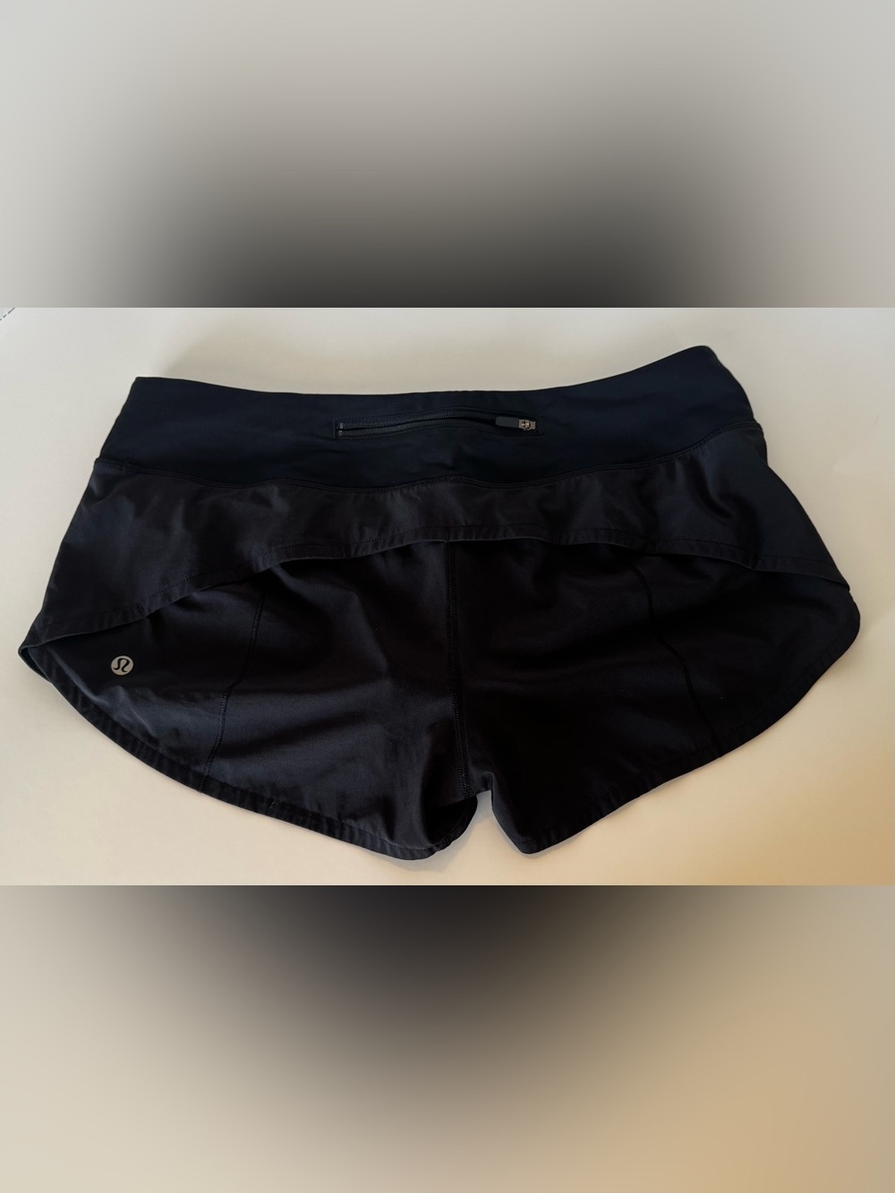 SOLD. Lululemon Speed Up Lined Athletic Shorts Black Size 8
